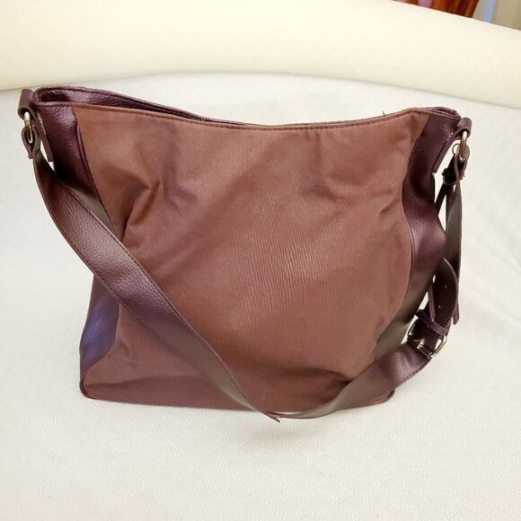 Calvin Klein Plum Shoulder Tote Bag - Picture 4 of 15